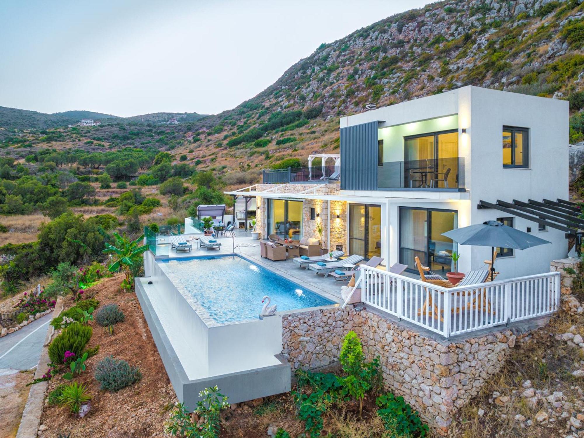 Villa Paganos Volímesz Kültér fotó